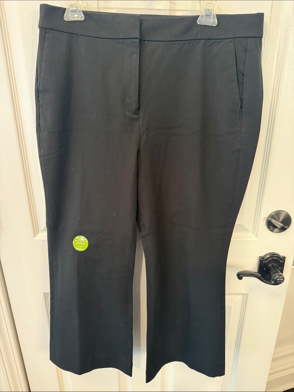 J. Crew Black Ankle Cropped Dress Pants